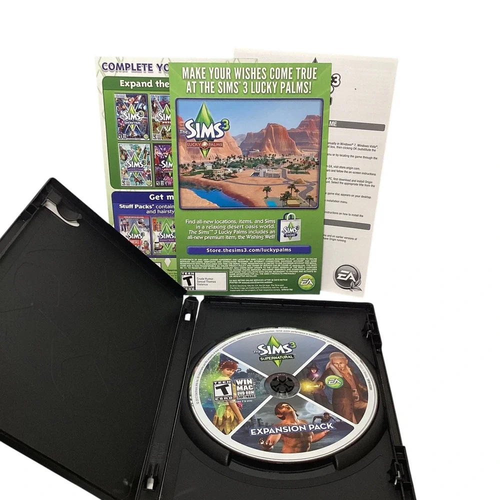 The Sims 4 Limited Edition Expansion Pack & The Sims 3 Supernatural PC Games lot